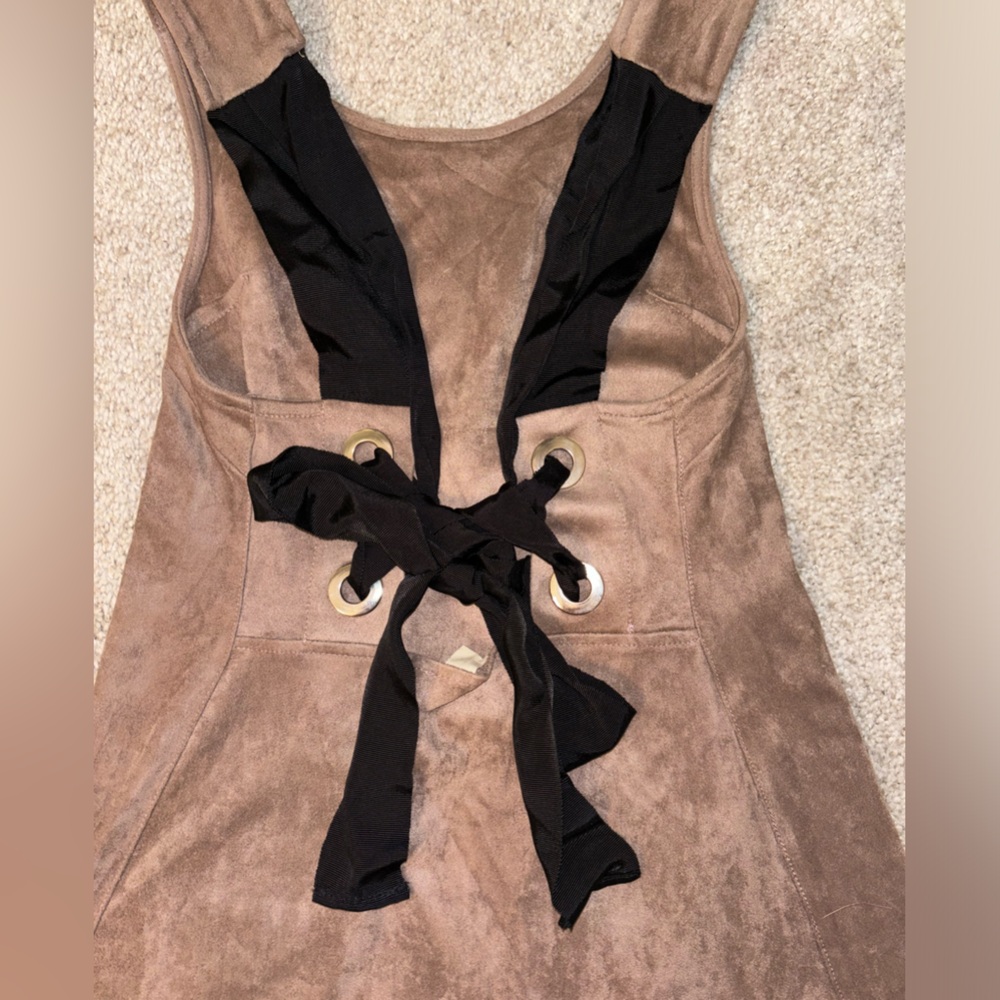 Suede Dress